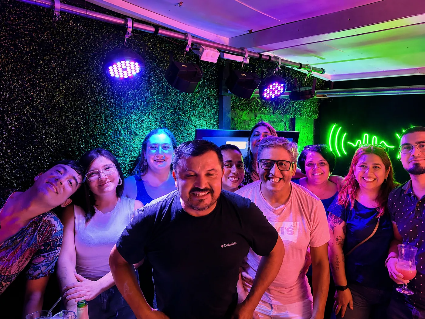 Montaje de RALRIS Eventos con iluminación profesional